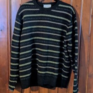 J Crew Fair Isle Knit Lambswool Sweater Size Large
